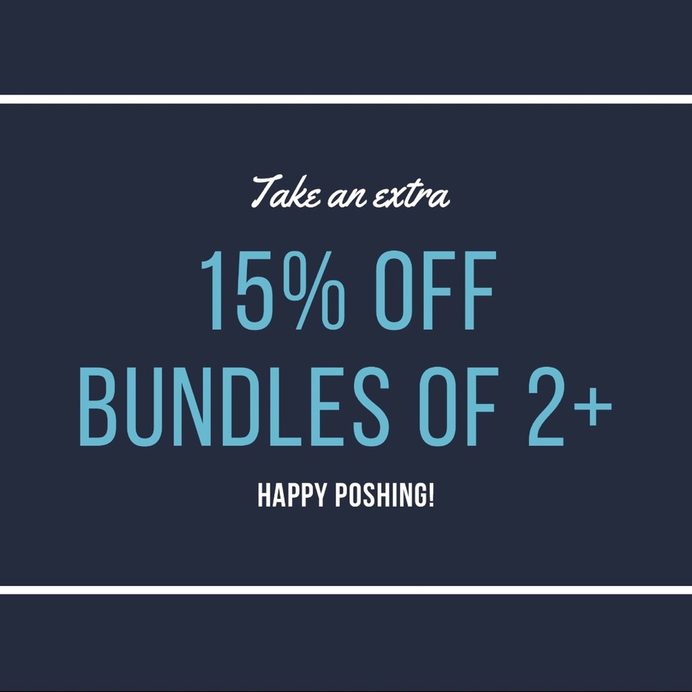 Take an extra 15% off bundles of 2+