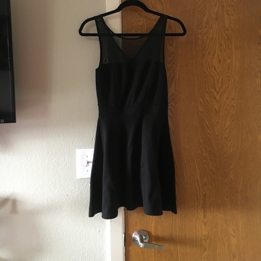 Black short party dress