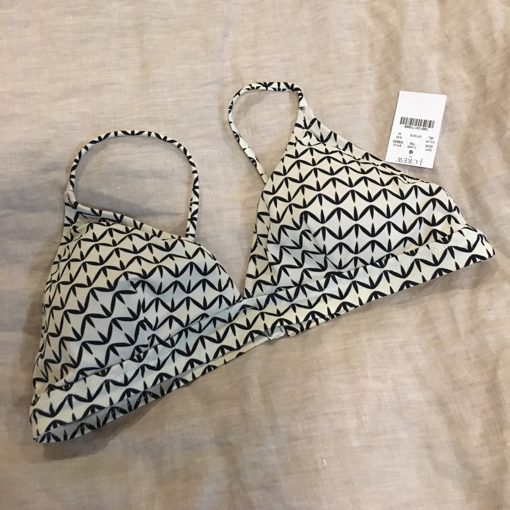 JCrew bikini top NWT Medium
