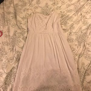 White Charlotte Russe lace dress