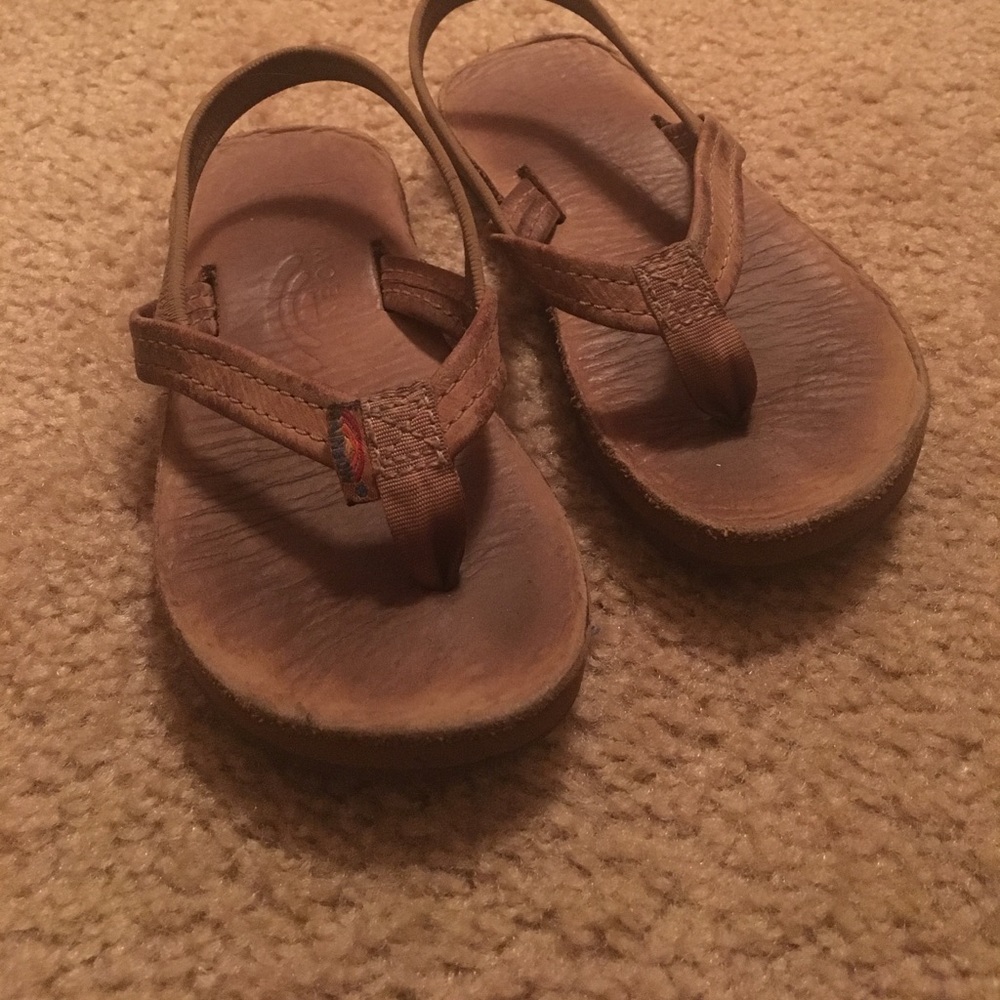 Rainbow sandals toddler 9/10
