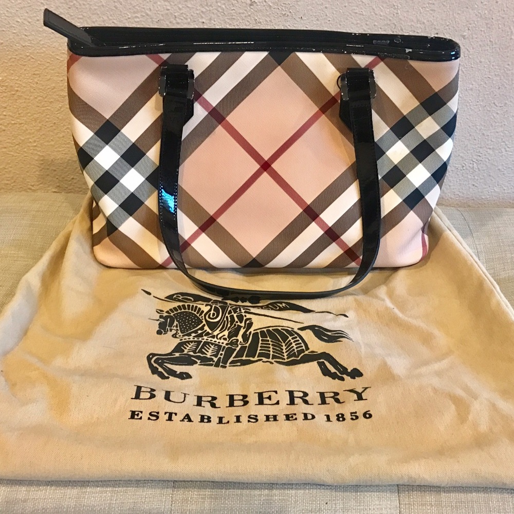 Burberry Nova Check Tote
