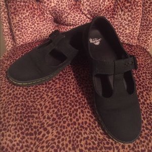 Dr. Martens Women Woolwich T Bar Loafers