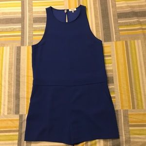 Aritzia Babaton Blue Romper Size 10/12