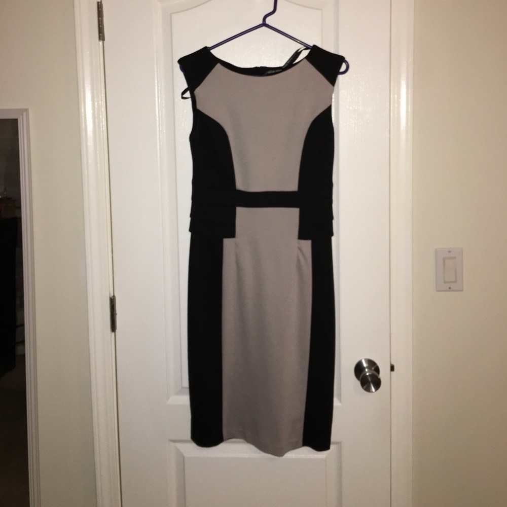 Bisou Bisou Black & Gray Dress