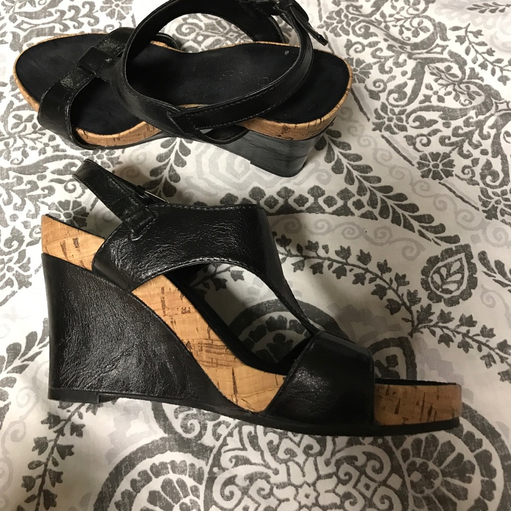Aerosoles wedge sandals size 7