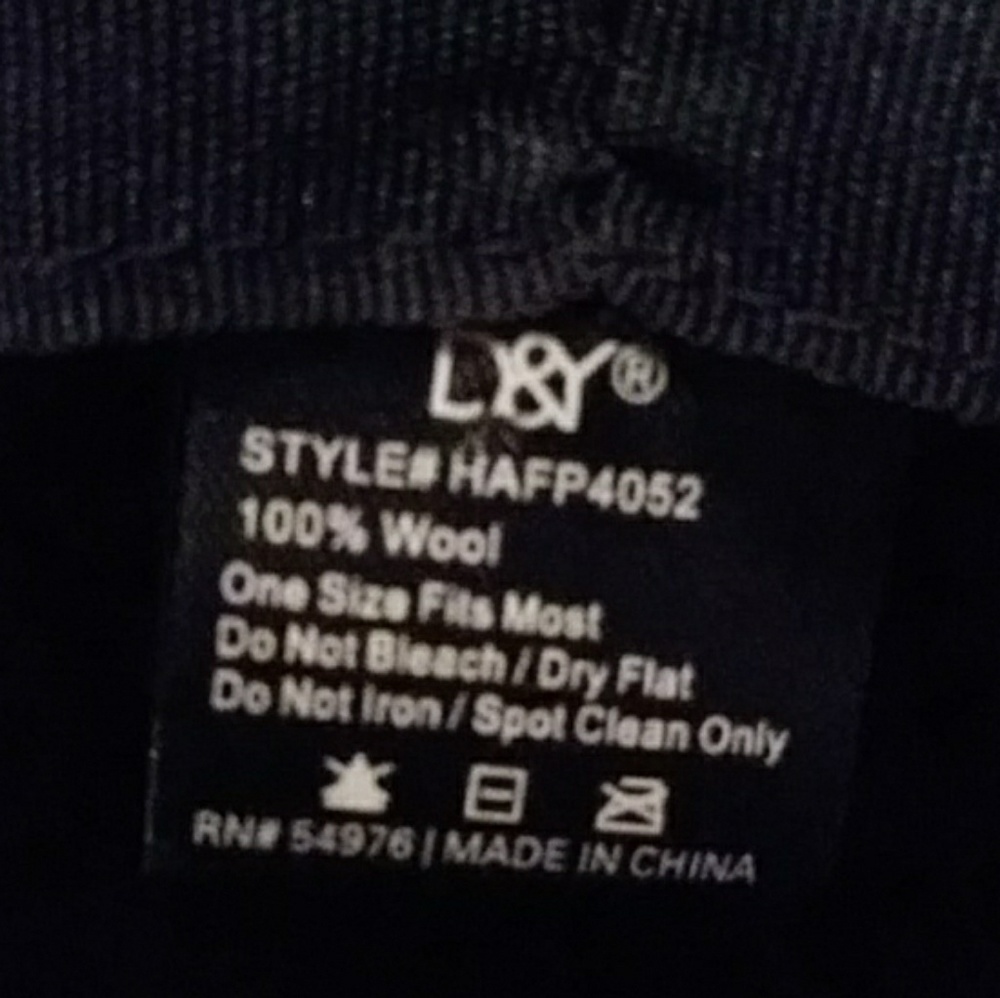 D&Y black hat - Picture 3 of 3