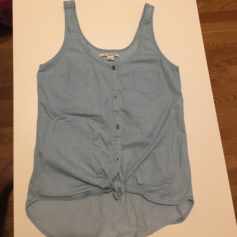 Jean Tank Top!