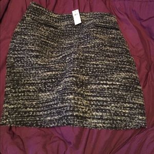 Black and white skirt