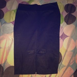 Black Pencil Skirt
