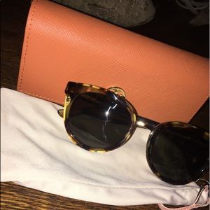 Tory Burch Tortoise Panama Sunglasses!!