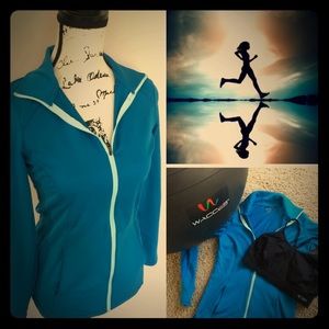 Athletic Lightweight Running Workout Jacket Lightweight Zip Front Layering Top