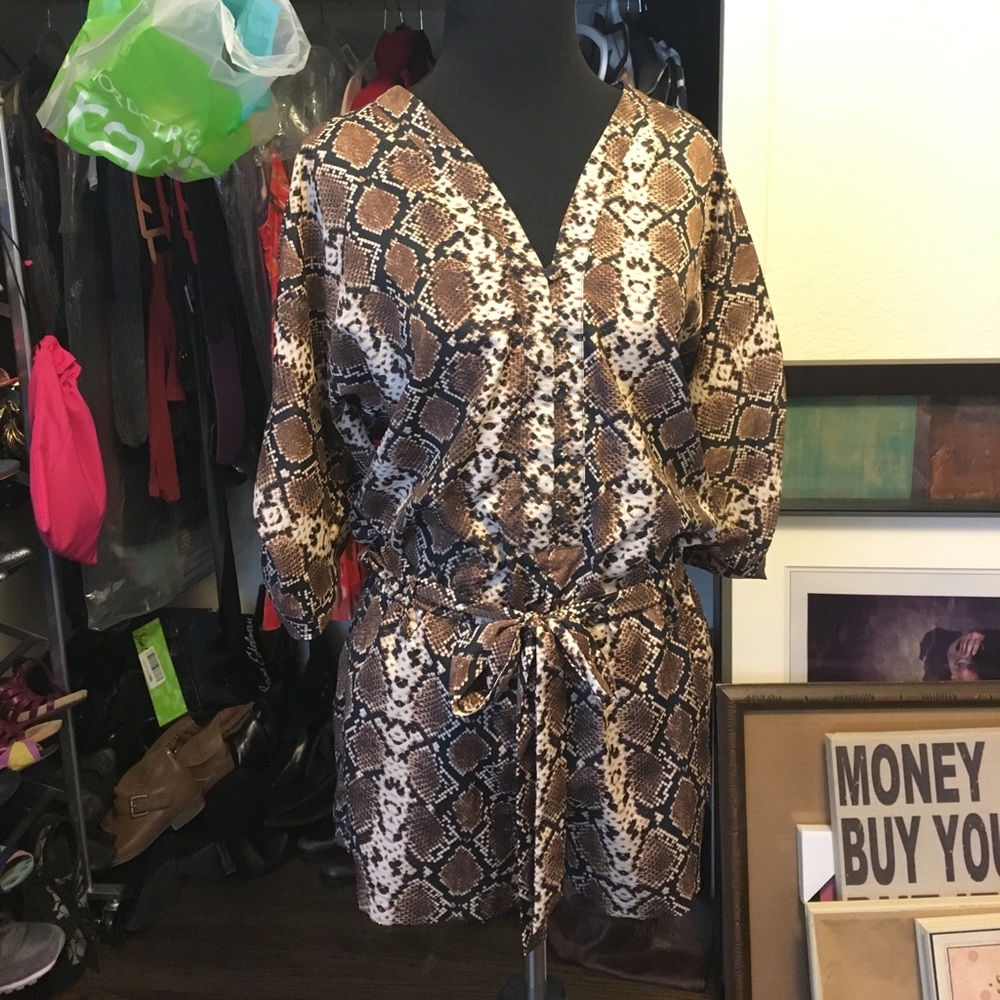 BCBG Spence Romper. XS. NWT
