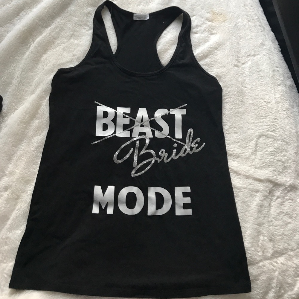 Bride Mode workout tank