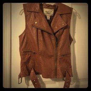 American Rag Leather Vest
