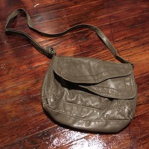 Converse army green purse
