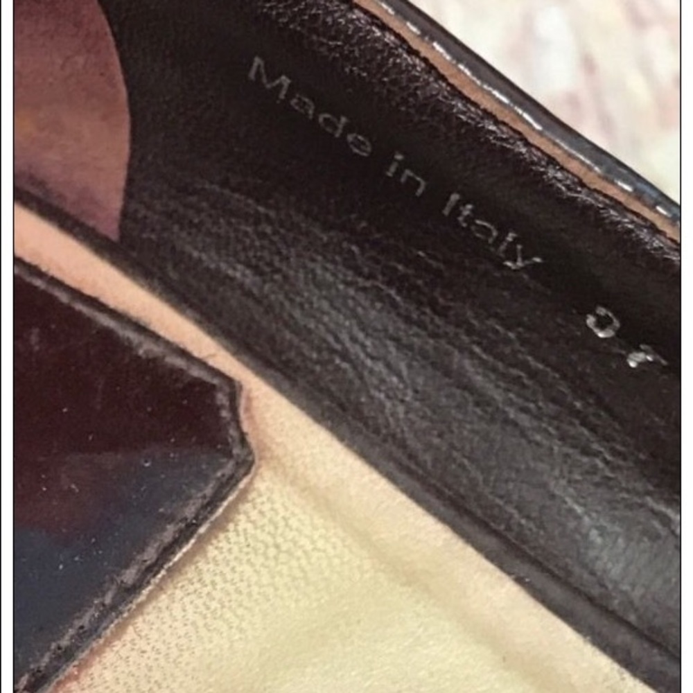 DIOR:Quilted Ballet Shoes-Size 7. Cabernet color. - Picture 5 of 7