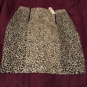 Black and white skirt