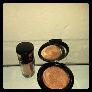 Pat McGrawth labs and Mac glitter