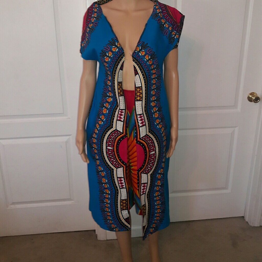 Dashiki vest
