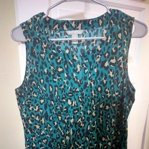 Leopard Print Banana Republic Tank