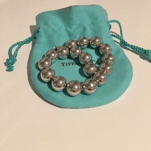 Tiffany co silver ball bead bracelet