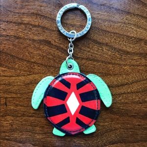 Vera Bradley Turtle Keychain