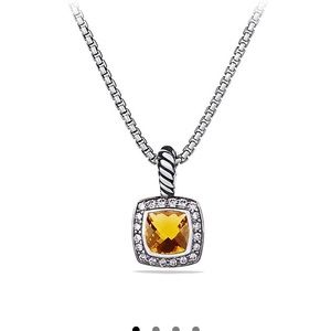 David Yurman Petite Albion Citrine Necklace