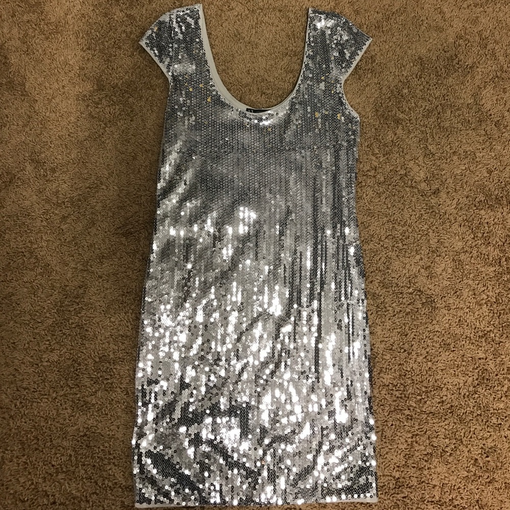 Armani exchange sequin dress new with tag