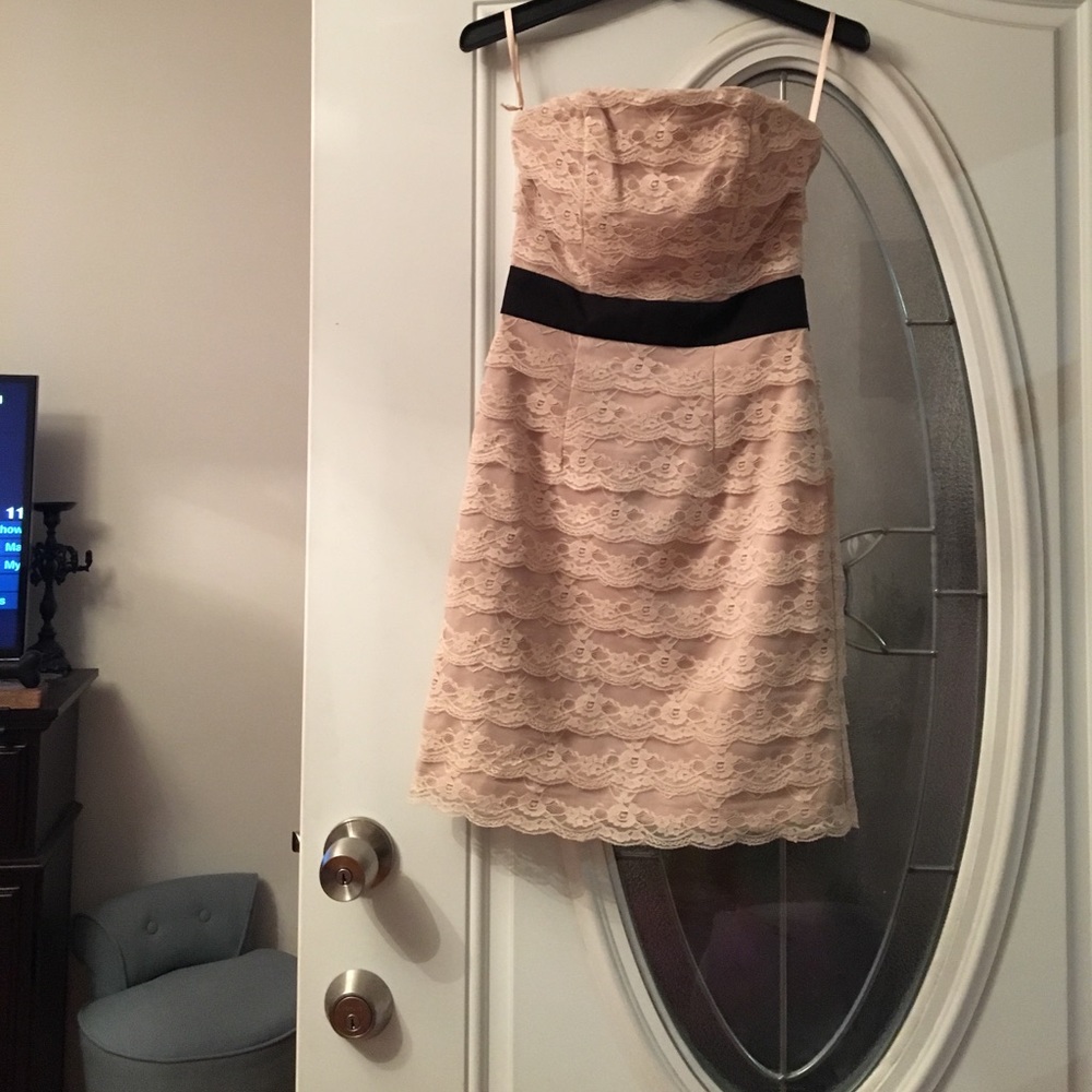 H&M strapless mini