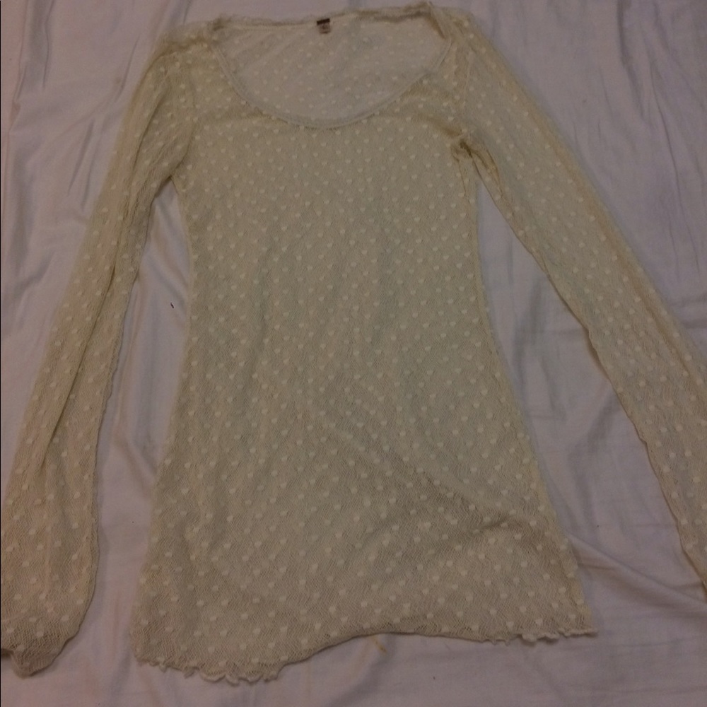 Free People Lace Top