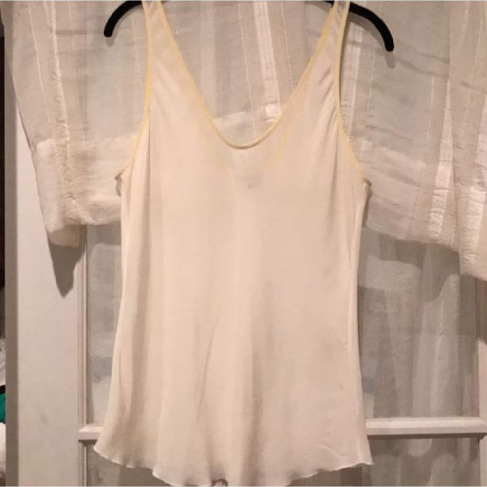 Aritzia Babaton scoop neck silk tank