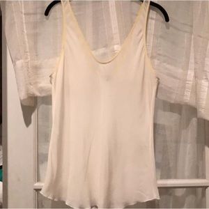 Aritzia Babaton scoop neck silk tank
