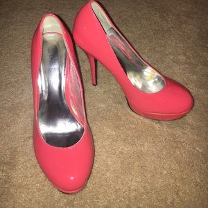 CORAL HIGH HEELS❣️