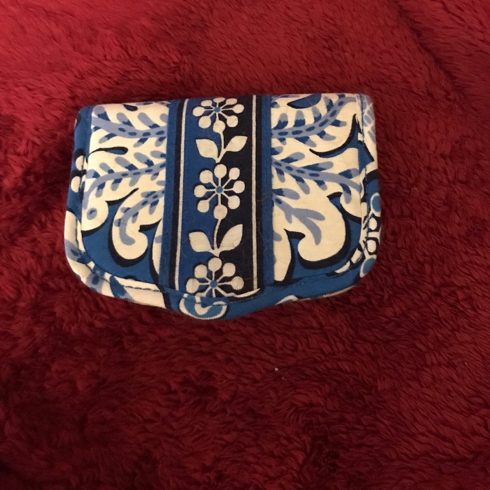 Vera Bradley 'Blue Bayou' credit card holder