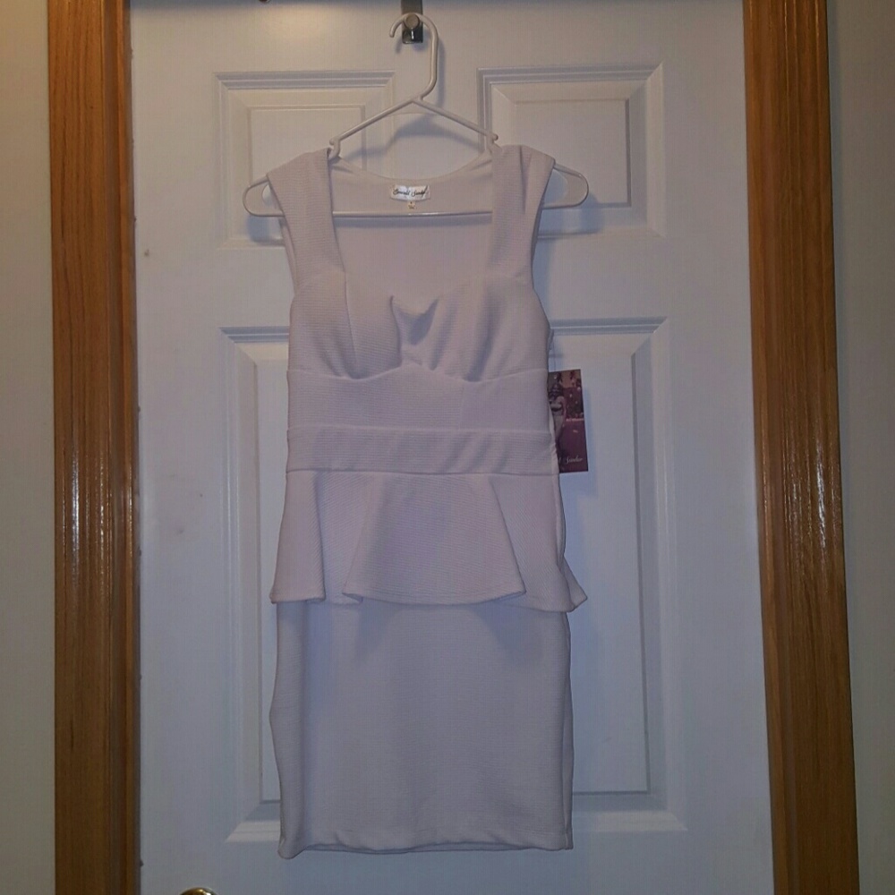 Peplum dress