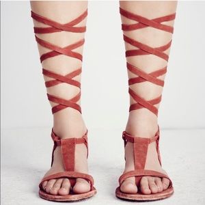 Free People Dahlia Gladiator Sandals