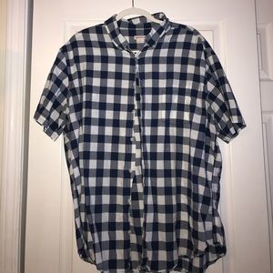 Men's blue button down