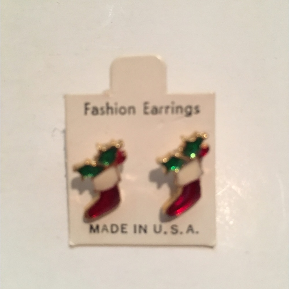 Christmas Stocking earrings