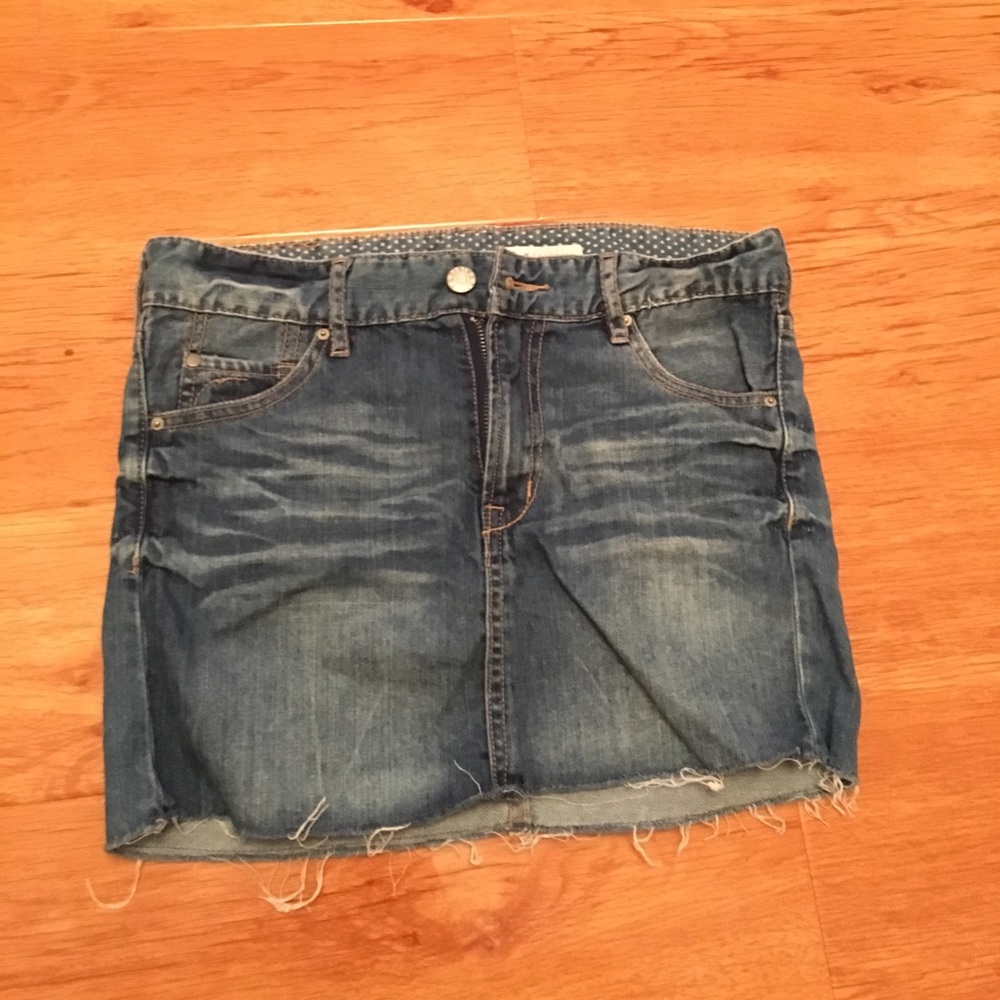H&M girls jean skirt