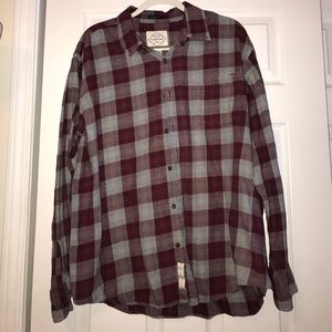 Men's flannel button down