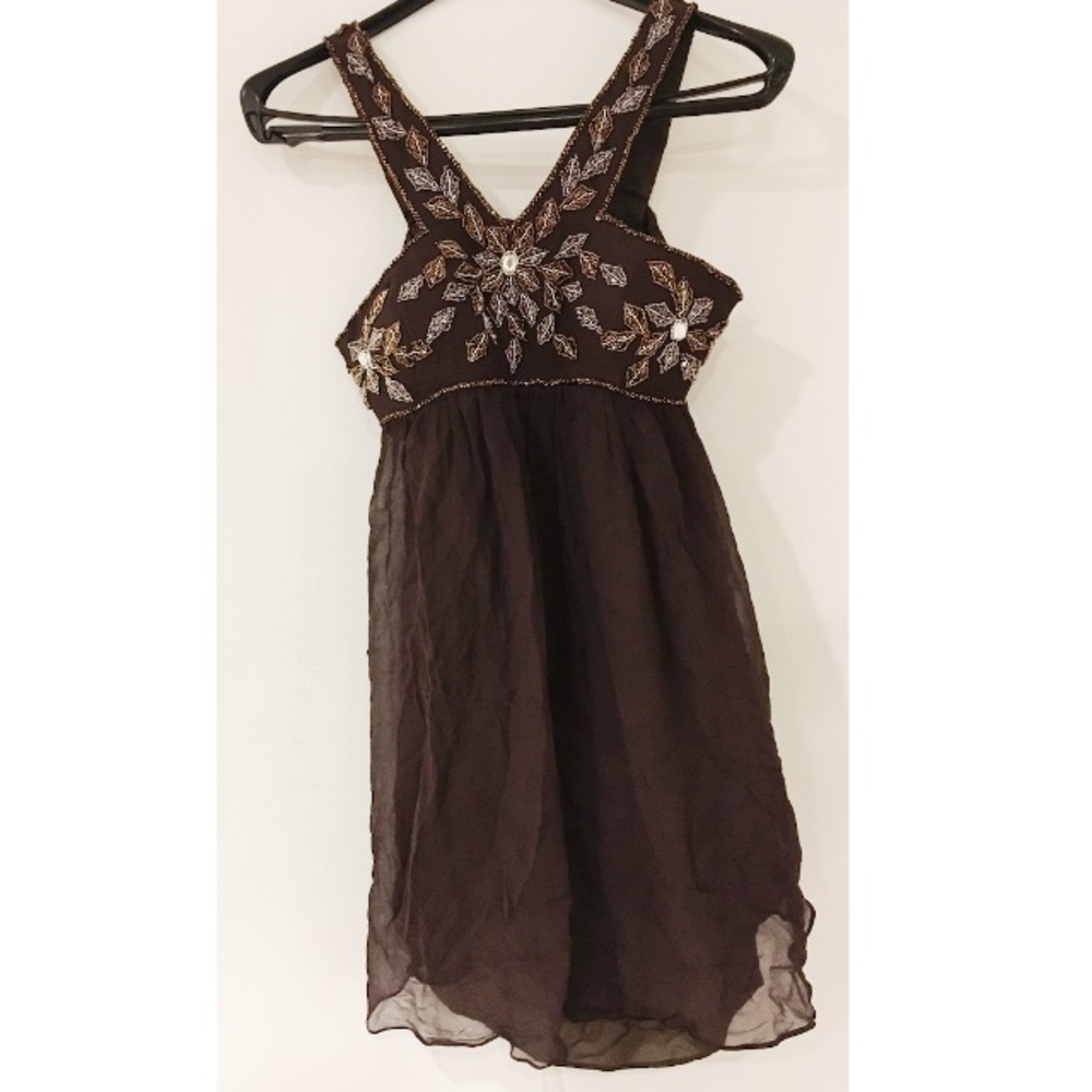 Summer beaded top dress