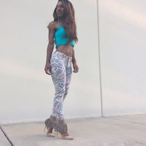 Printed Pants
