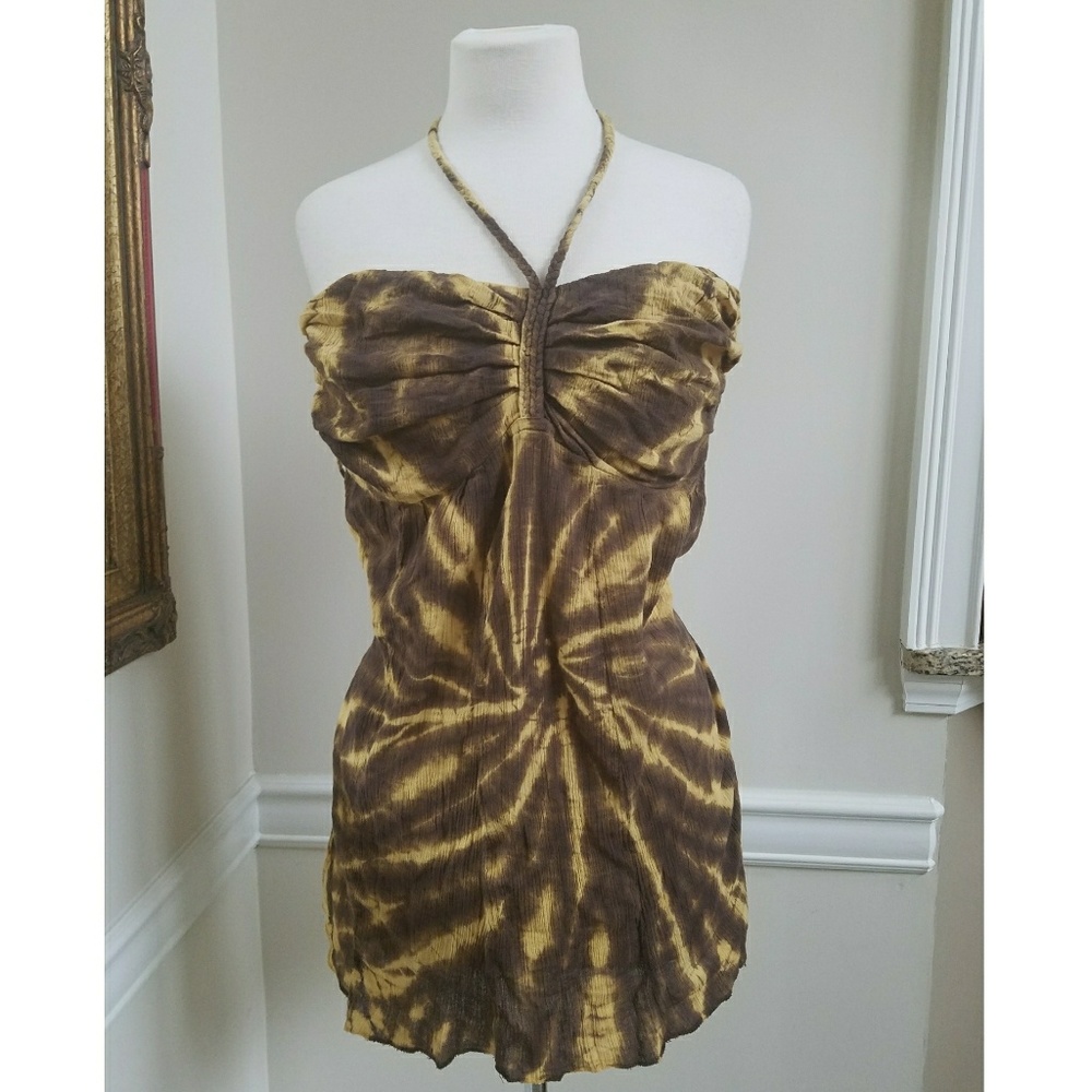 Theia halter top tye dye