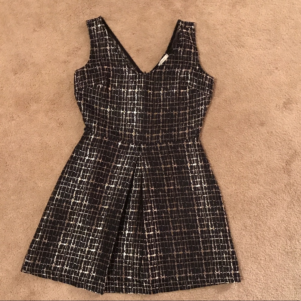 Black and gold homecoming/formal dress!