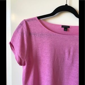 Ann Taylor Linen Tee