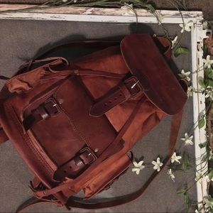 Leather Backpack