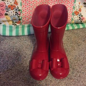 Sweet honey rain boots