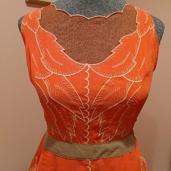 Ryu Sleeveless Embroidered Dress - Picture 2 of 4