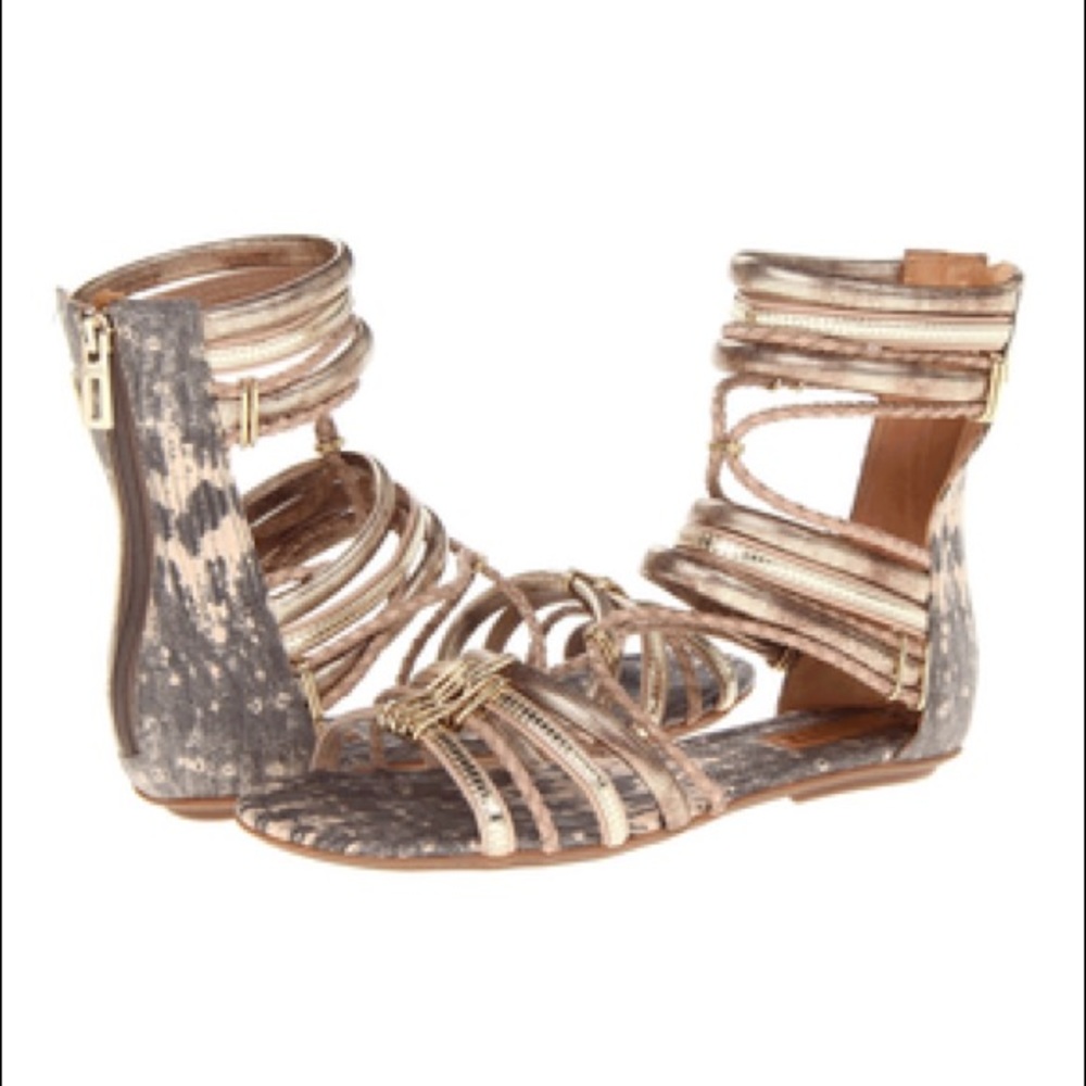 Schutz Dora Women's Gladiator Flat Sandals